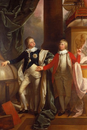 Princes William and Edward